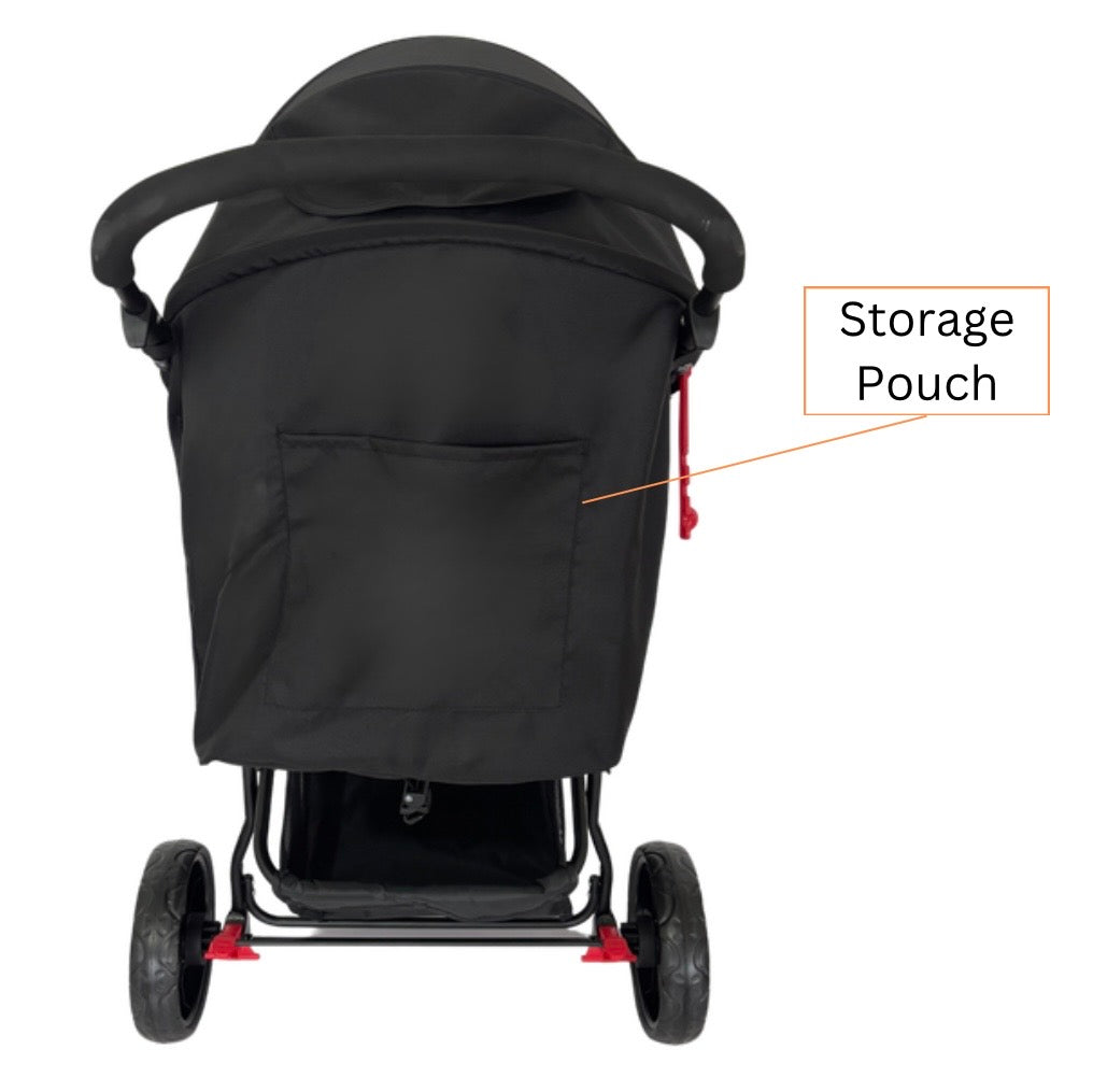 Explorer 3-Wheel Stroller + Capsule Car Seat with Base + Liner and Food Tray