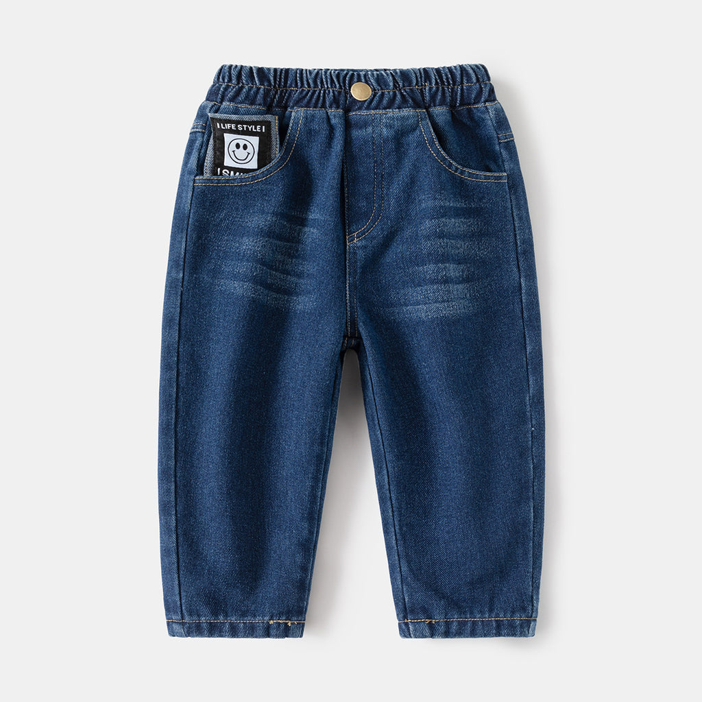 Children's Boy Jeans Casual Pants Kids Trousers Baby Long Pants Wholesale Kids Clothing
