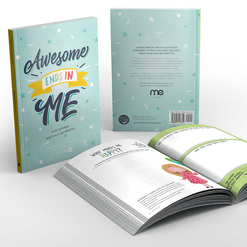 Resilient ME Gratitude Journal for Kids – Awesome Ends in ME (age 5-12)