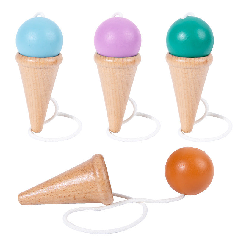 Wooden Ball & Cup Skill Toy