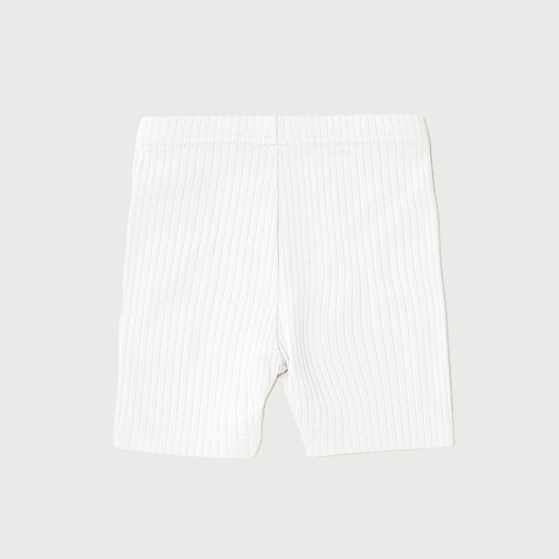 Biker Shorts - White