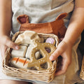 Wooden Bread Basket Play Set - Tender Leaf Toys | Wooden Toy NZ