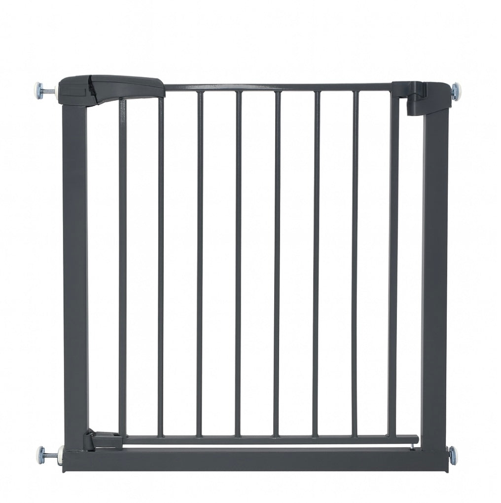 Grey Safety Gate – Secure Baby & Pet Barrier (Fits 75-84 cm Doors)