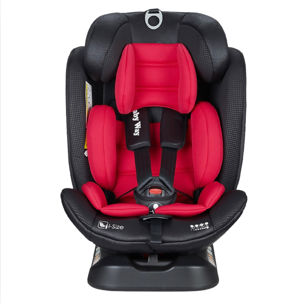 GrowSwitch iSize Convertible Car Seat for 0-12 years - RED