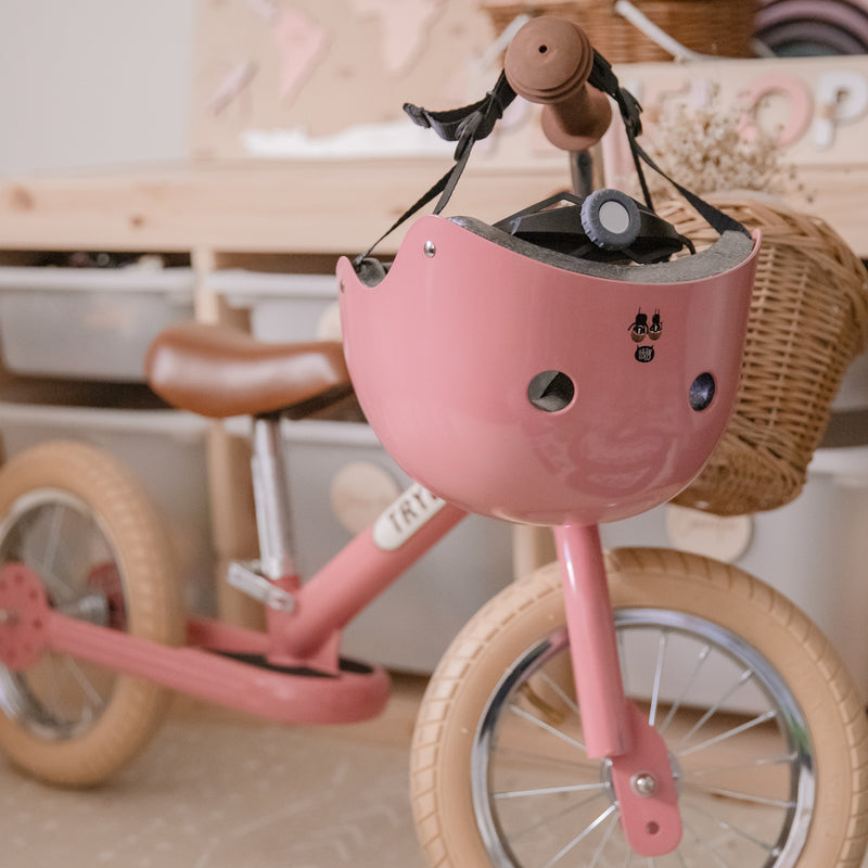 Kids Bike Helmet Vintage Pink – CoConuts | Children’s Helmet NZ