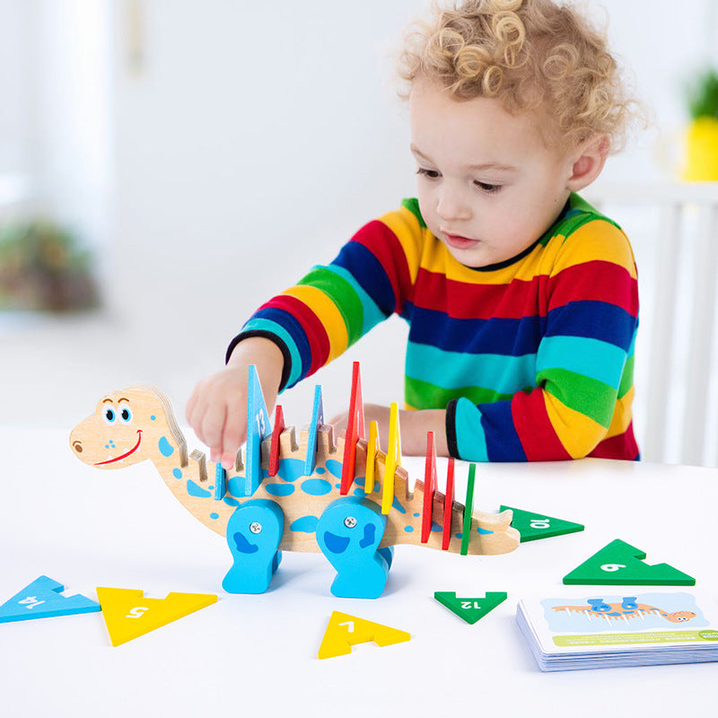 Dinosaur Pattern Building Blocks Toy