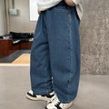Boys' Jeans Casual Loose Pants Long Trousers  for Middle and Older Kids