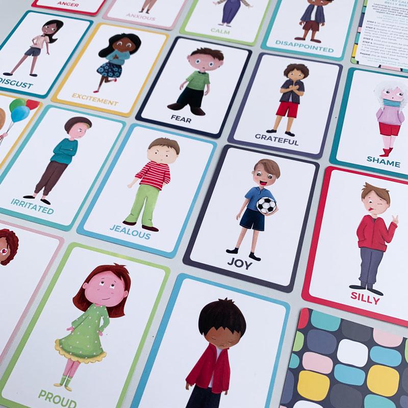 Emotional Warriors Card Game (age 3+)
