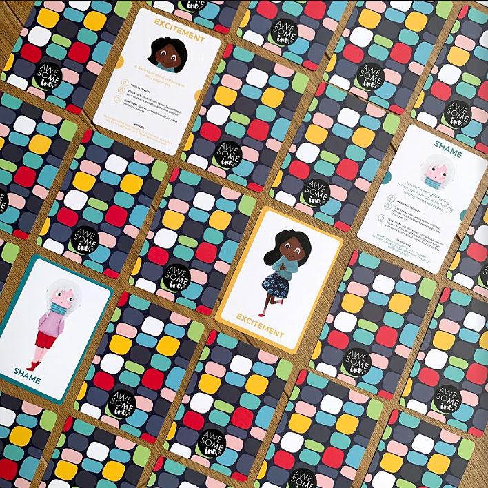 Emotional Warriors Card Game (age 3+)