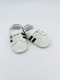Little Secret Sporty White Baby Leather Flat Shoes
