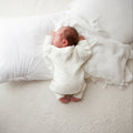 Classic chunky knit romper - Snow