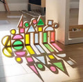Wooden Rainbow Stacking Blocks