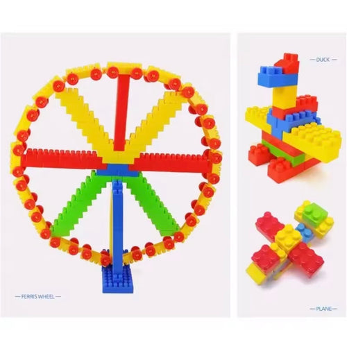 130pcs Large Particles of Building Block Toys Assembled Toys