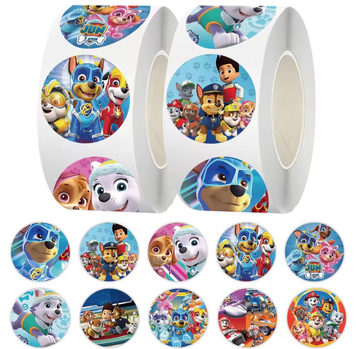 500PCS Paw Patrol Stickers