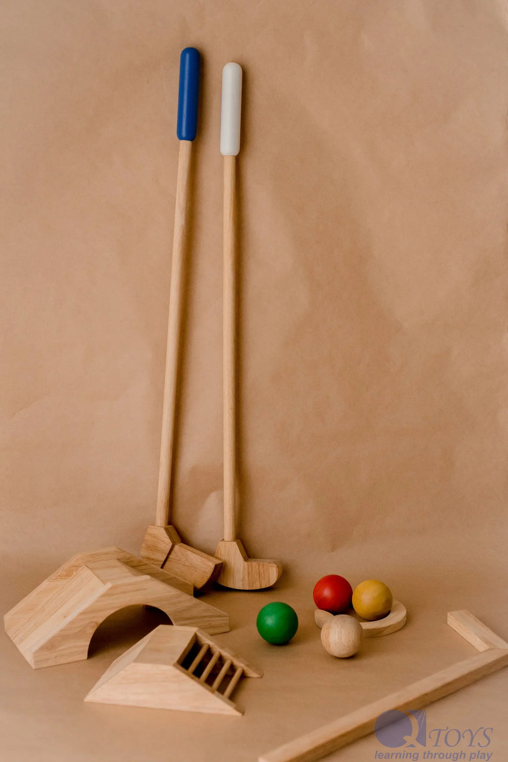 Mini Golf Set - QToys | Wooden Toy NZ