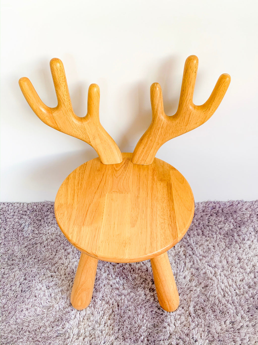 Solid Wood Kids Furniture Zoo Moose Chair