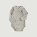 Long Sleeve Kimono - Crayon Grey