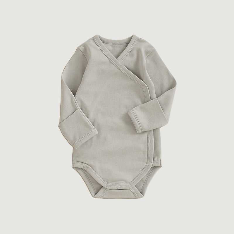 Long Sleeve Kimono - Crayon Grey