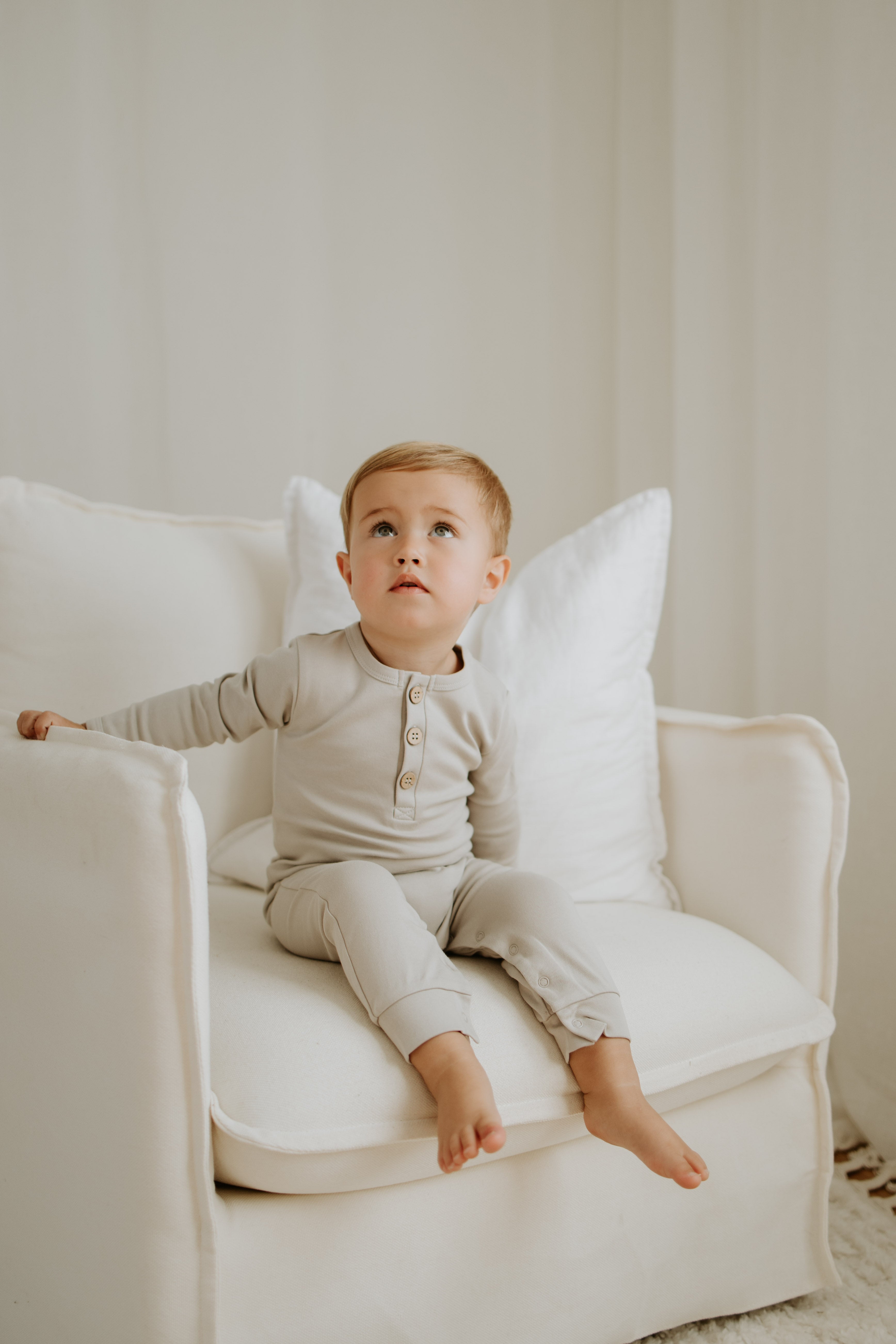 Bodysuit - Crayon Grey
