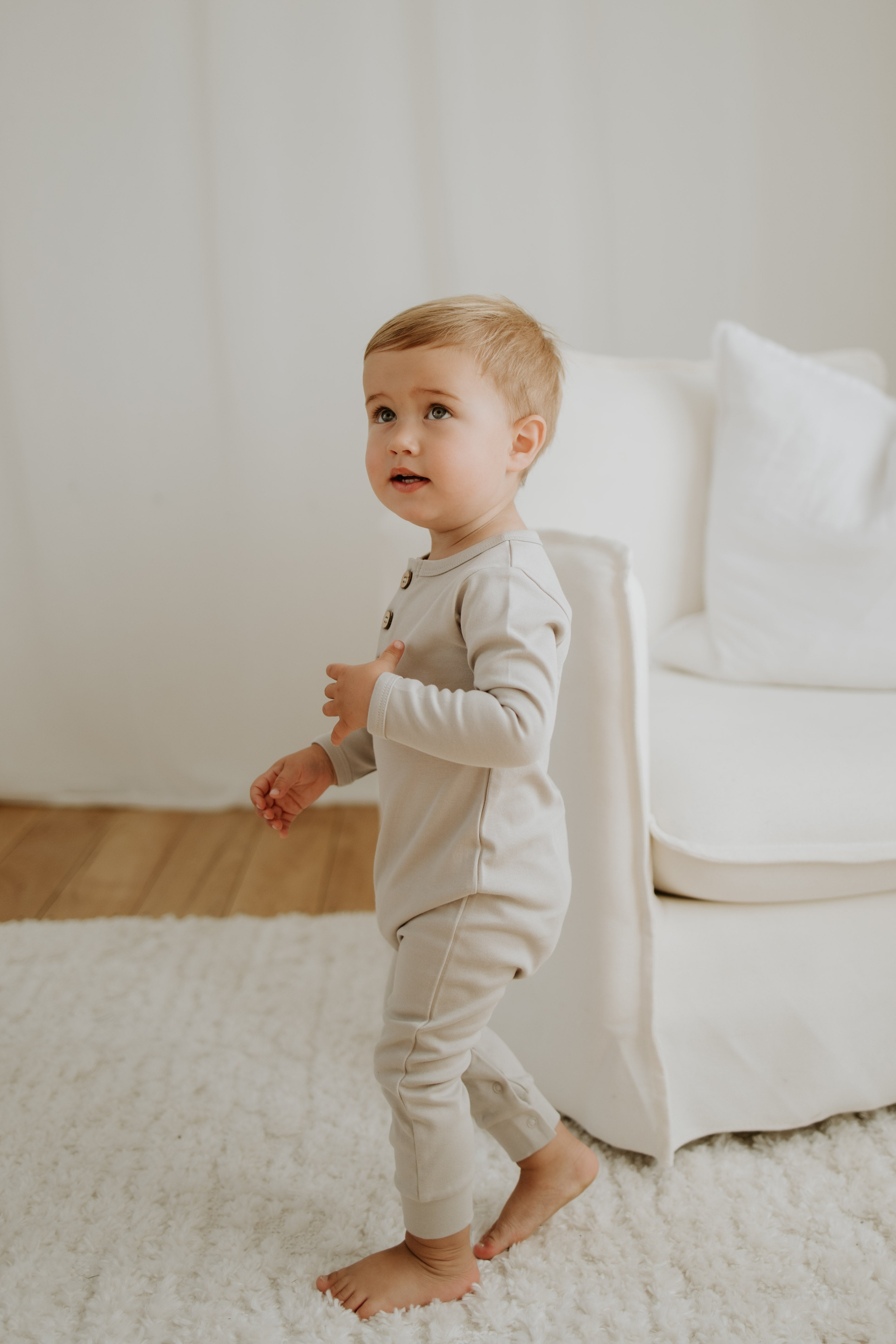 Bodysuit - Crayon Grey