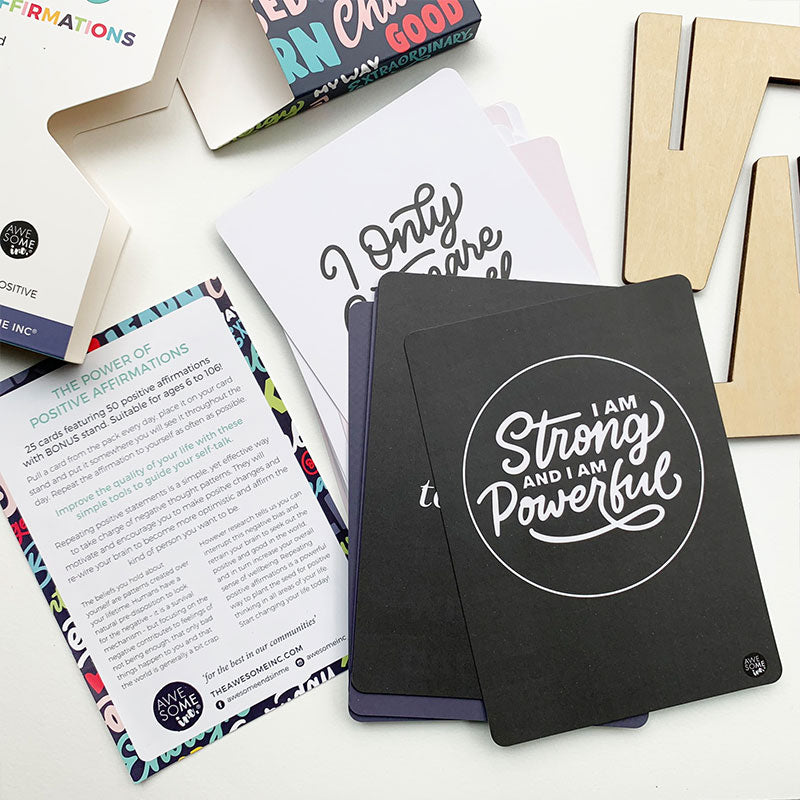 Positive Affirmation Card Set (age 6+)