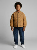 Quilted Jacket - Khaki