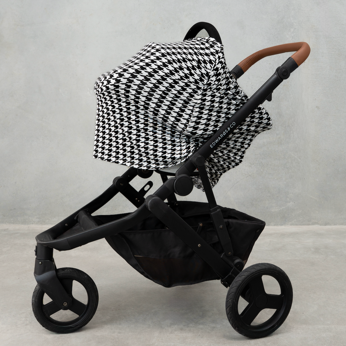 Black Houndstooth Multi-Use Cover