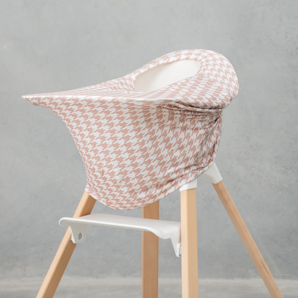 Beige Houndstooth Multi-Use Cover