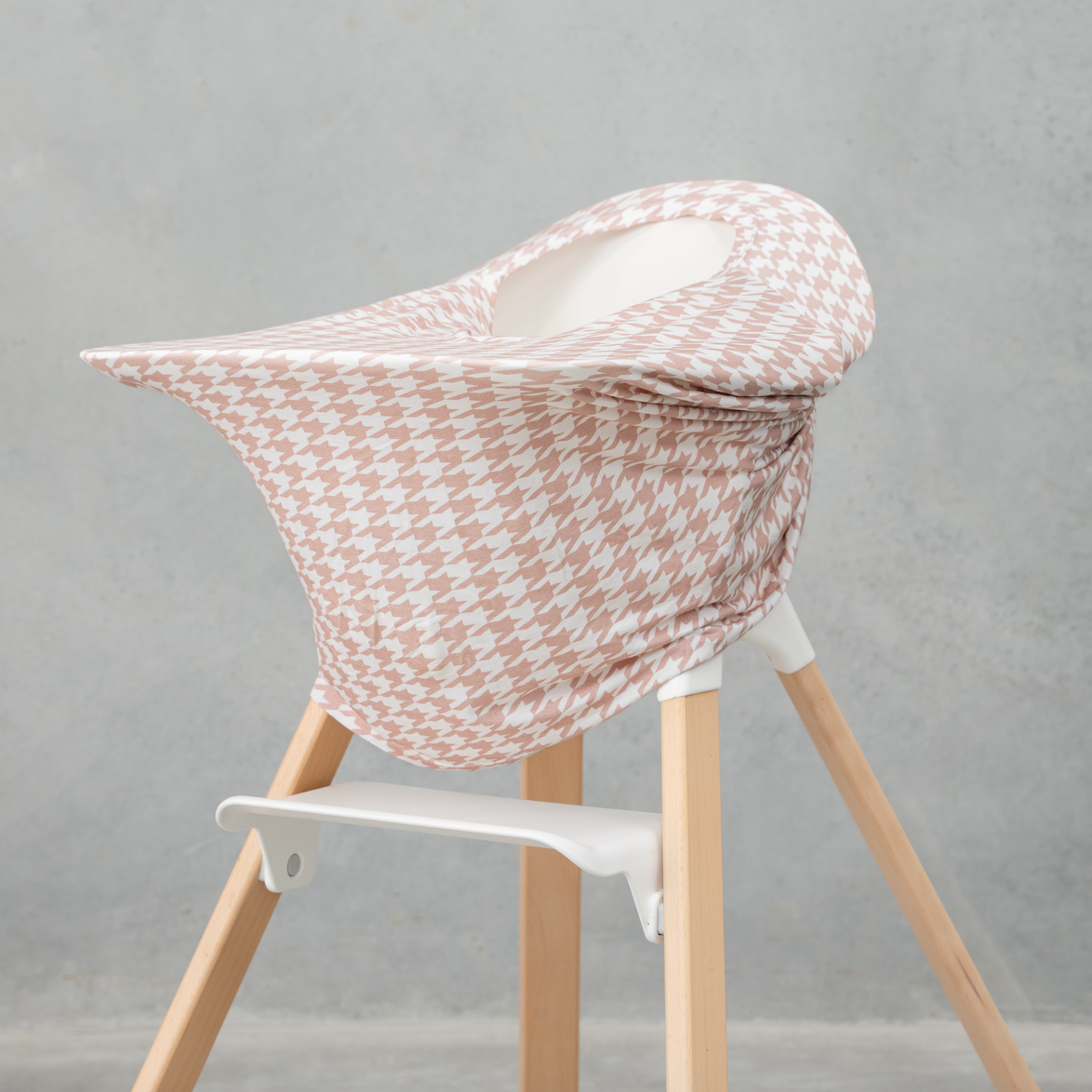 Beige Houndstooth Multi-Use Cover