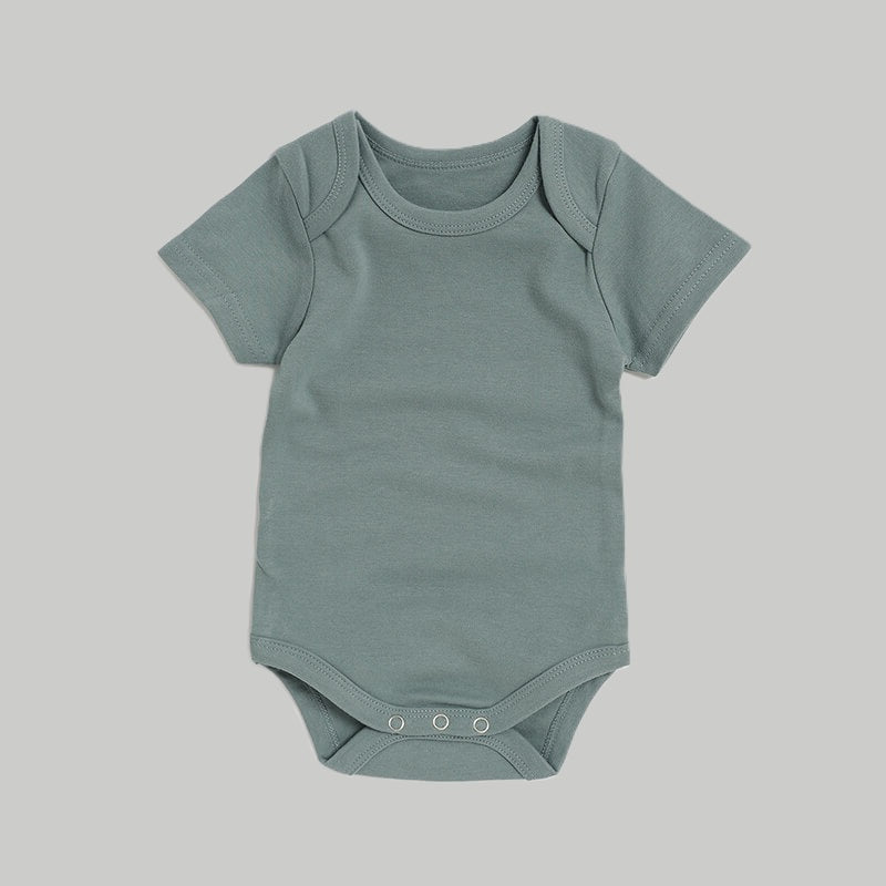 Short Sleeve Onesie - Green