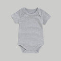 Short Sleeve Onesie - Grey