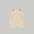 Sleeveless Overalls - Cream