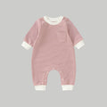 Striped Coveralls - Salmon