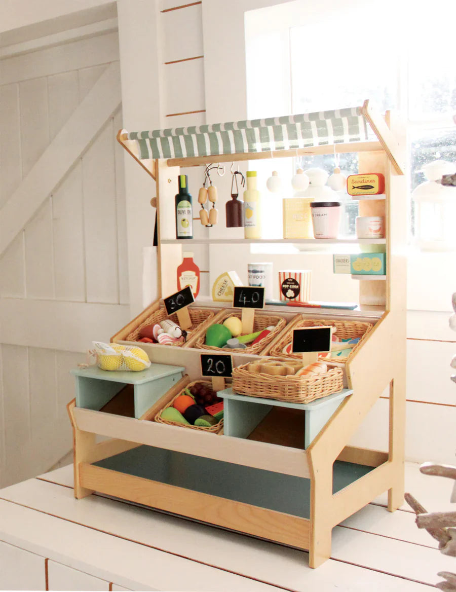 General Store Market Stall - Tender Leaf Toys | Pretend Play Toys