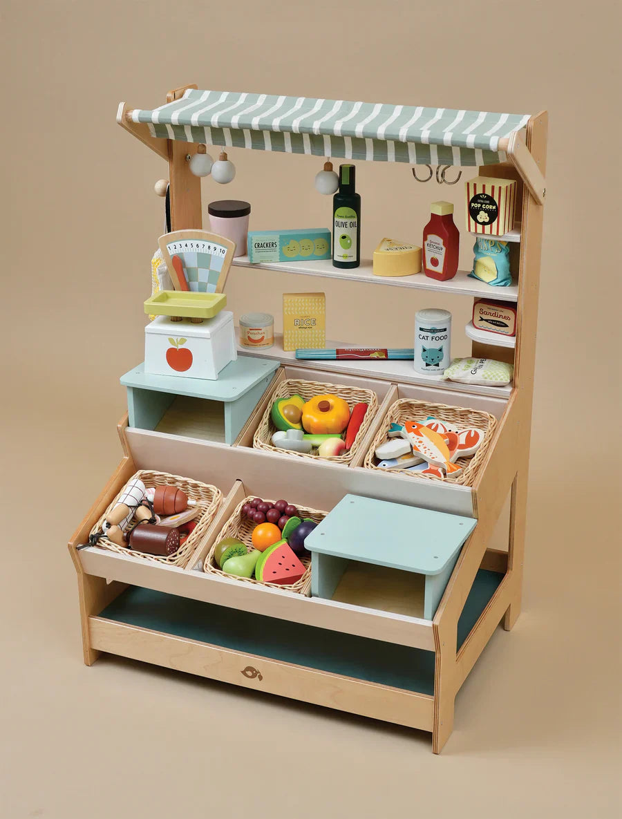 General Store Market Stall - Tender Leaf Toys | Pretend Play Toys