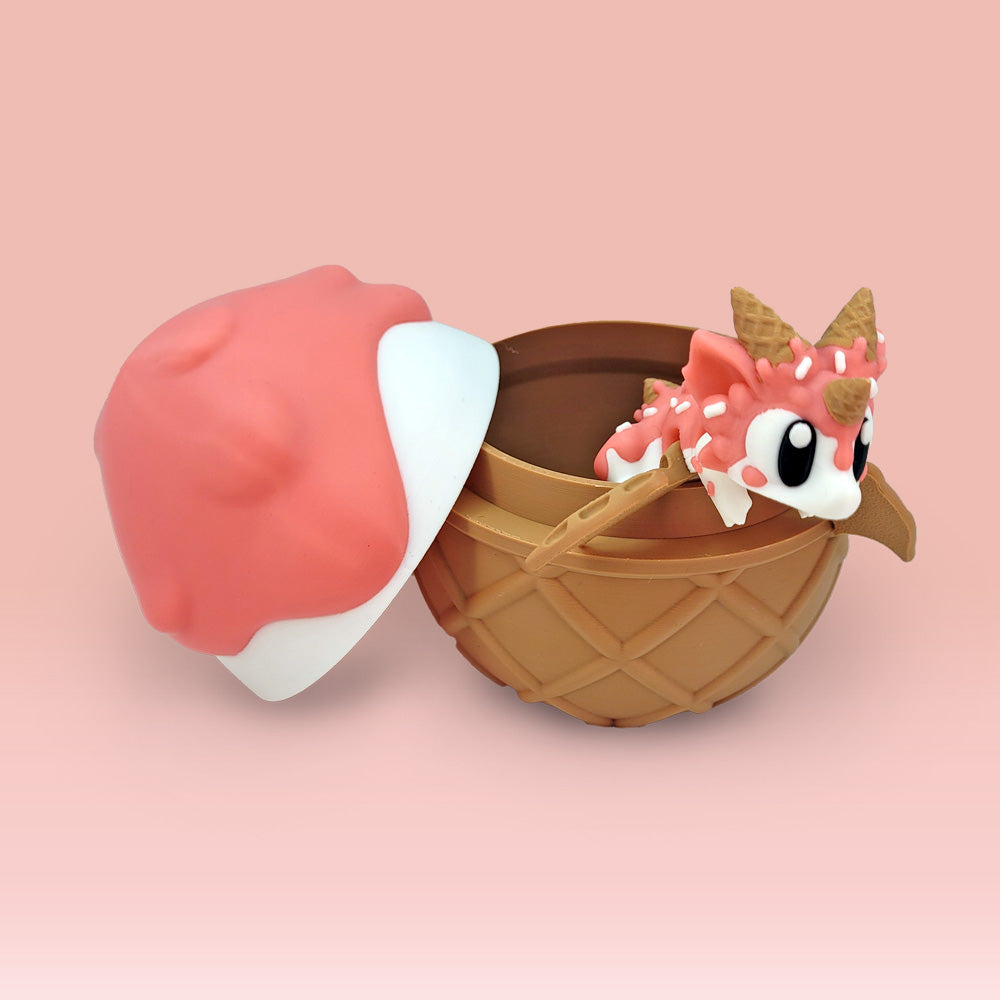3D Print Pink Sugar Rush Baby Dragon Egg