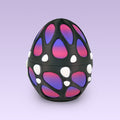 3D Print Purple Butterfly Baby Dragon Egg