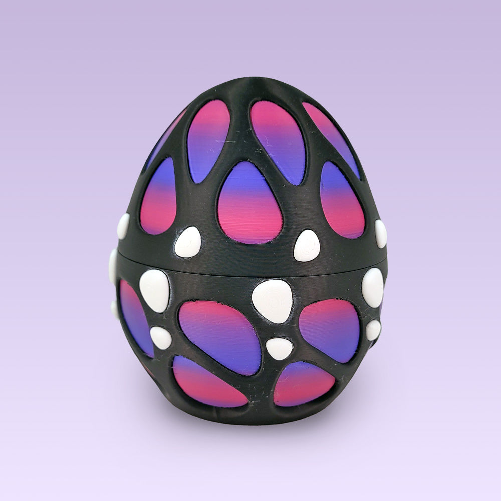 3D Print Purple Butterfly Baby Dragon Egg