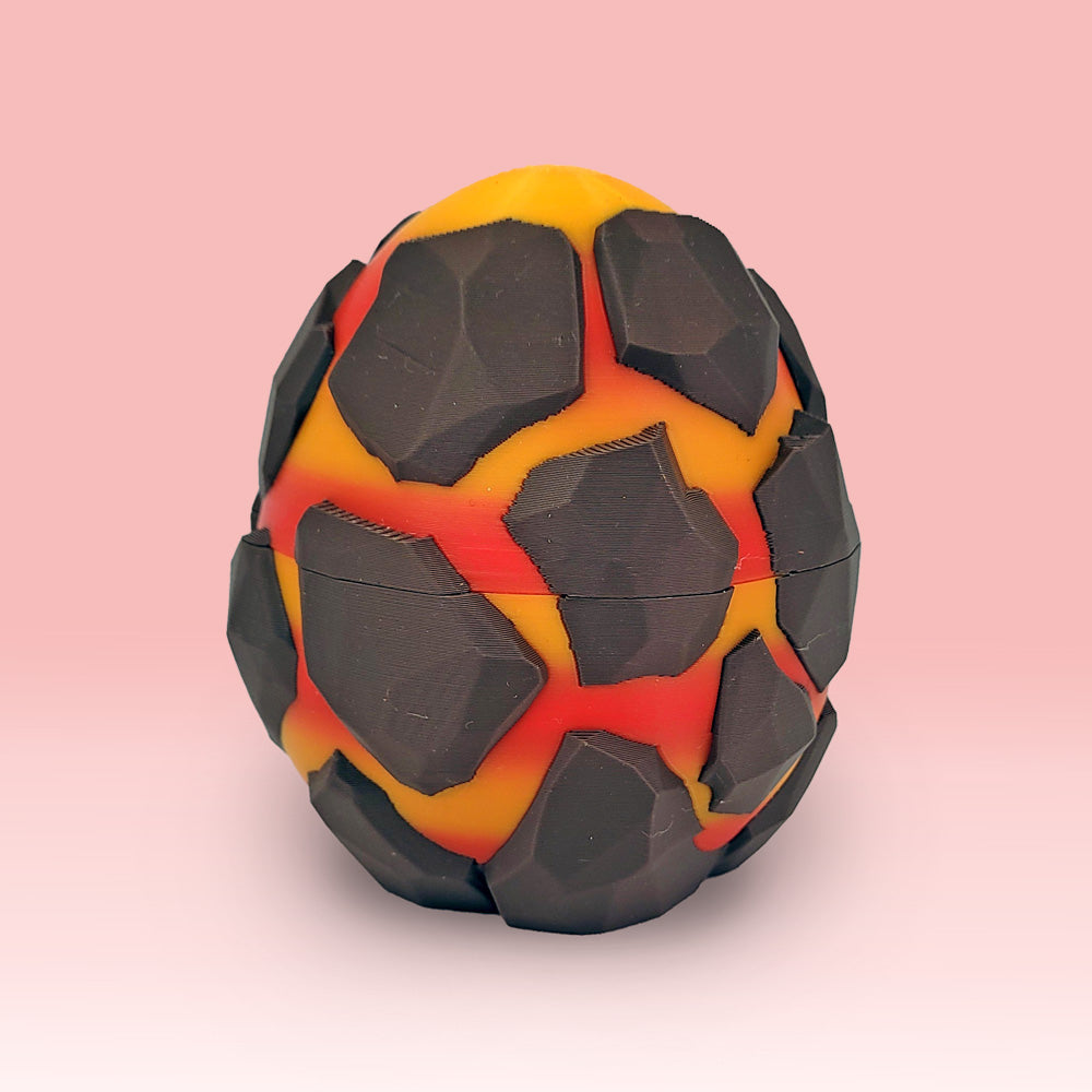 3D Print Lava Baby Dragon Egg