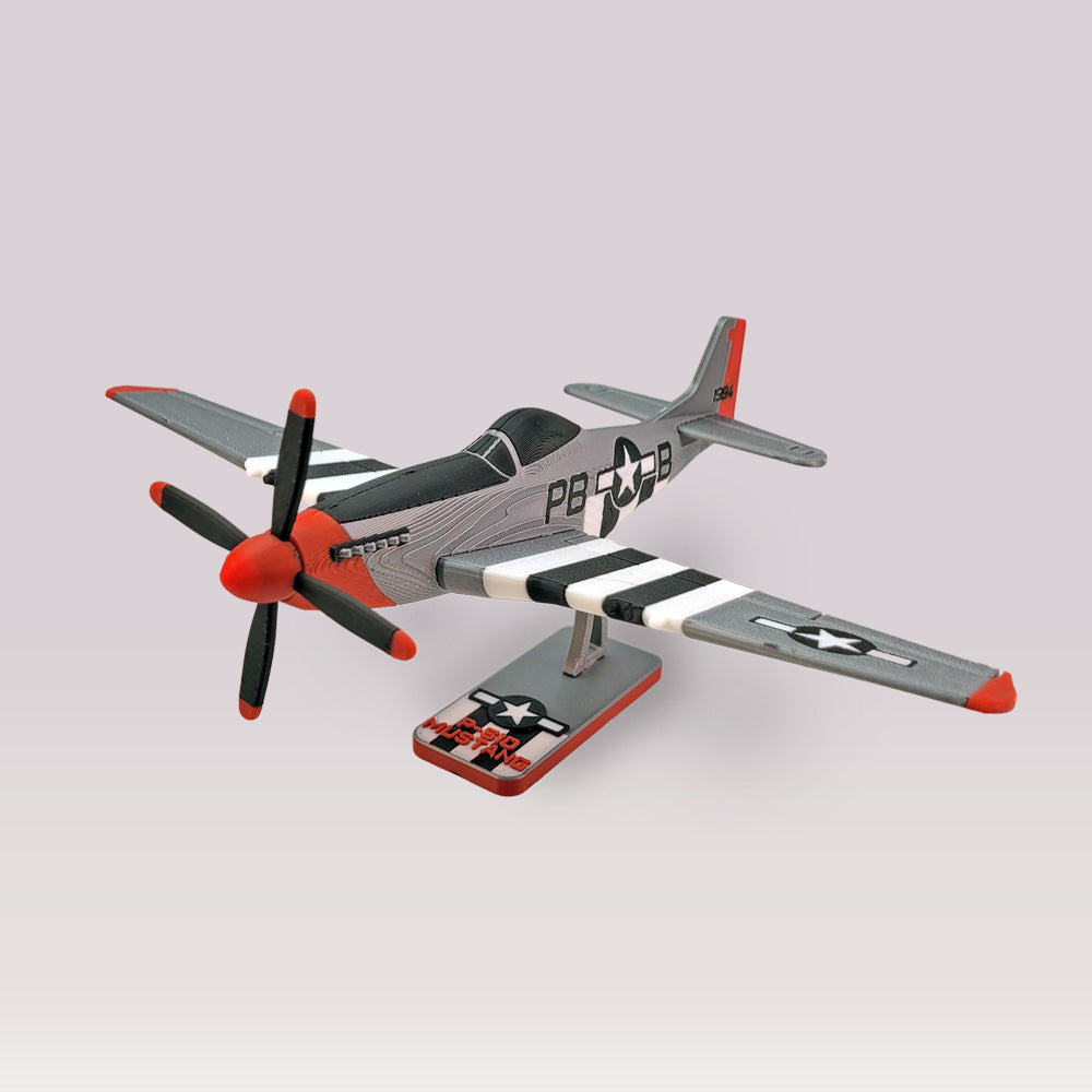 3D Print P51D Mustang Kit Card
