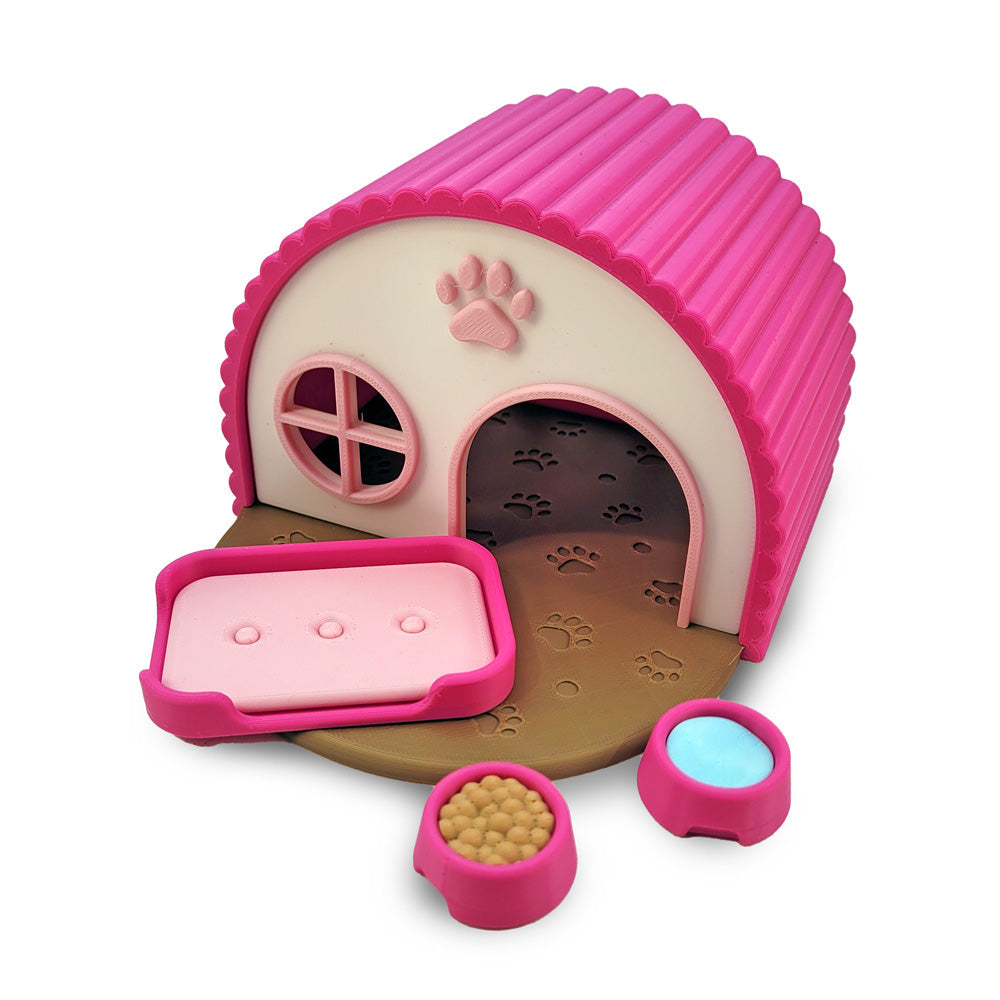 3D Print Pink Wigglet Play House