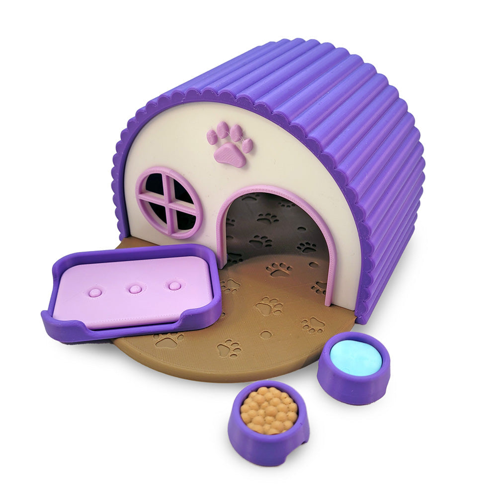 3D Print Purple Wigglet Play House