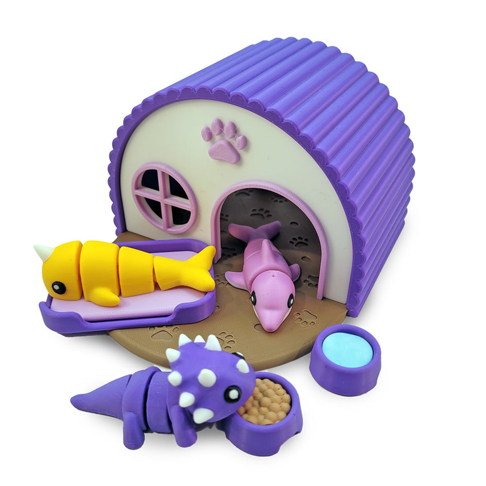 3D Print Purple Wigglet Play House