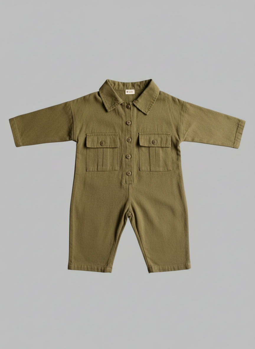 Worker Overalls - Khaki