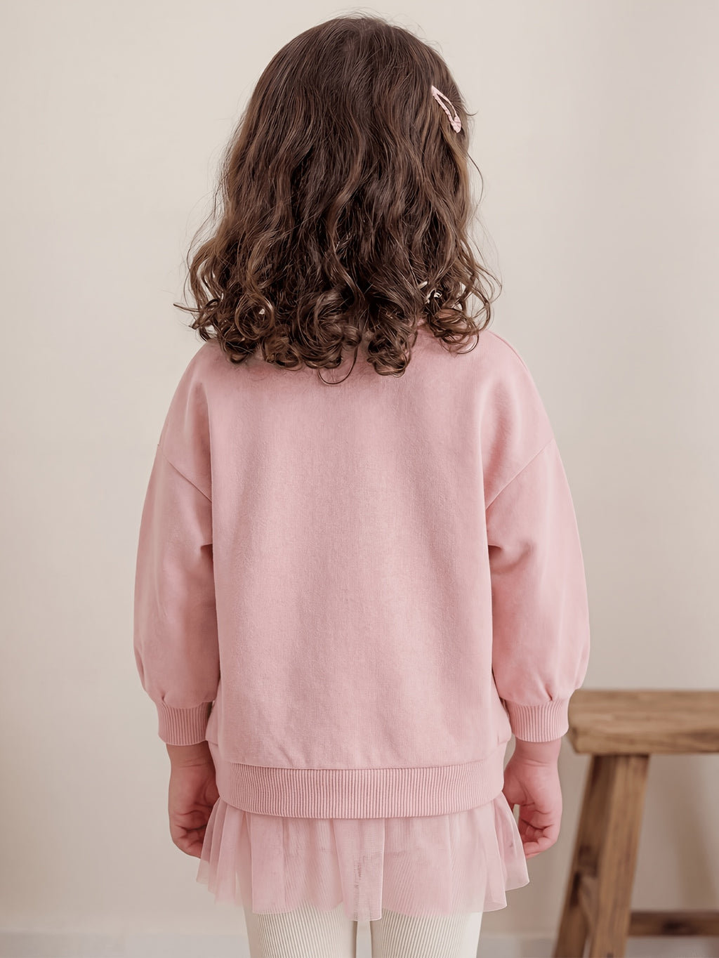 Girls' Long-sleeved Sweatshirt
