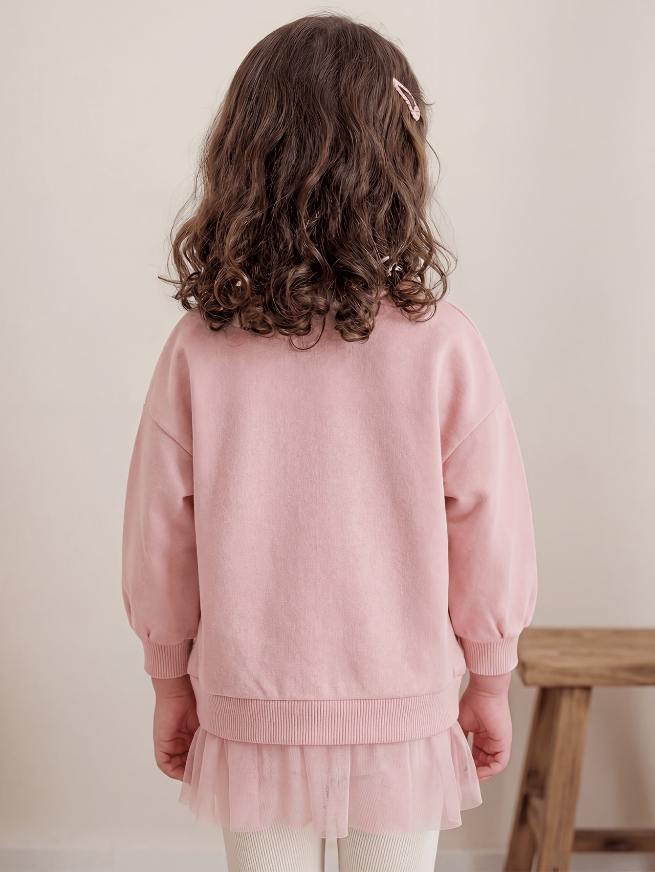 Girls' Long-sleeved Sweatshirt