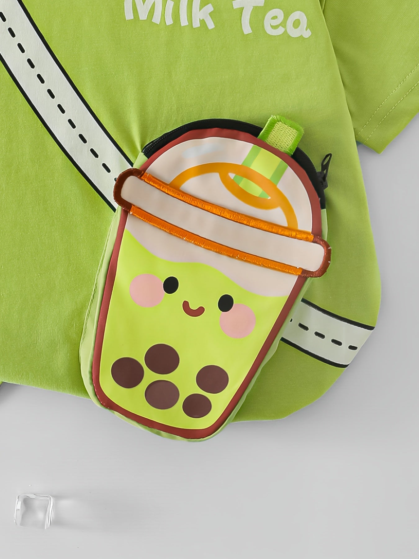 Milk Tea Versatile Short-Sleeve T-Shirt