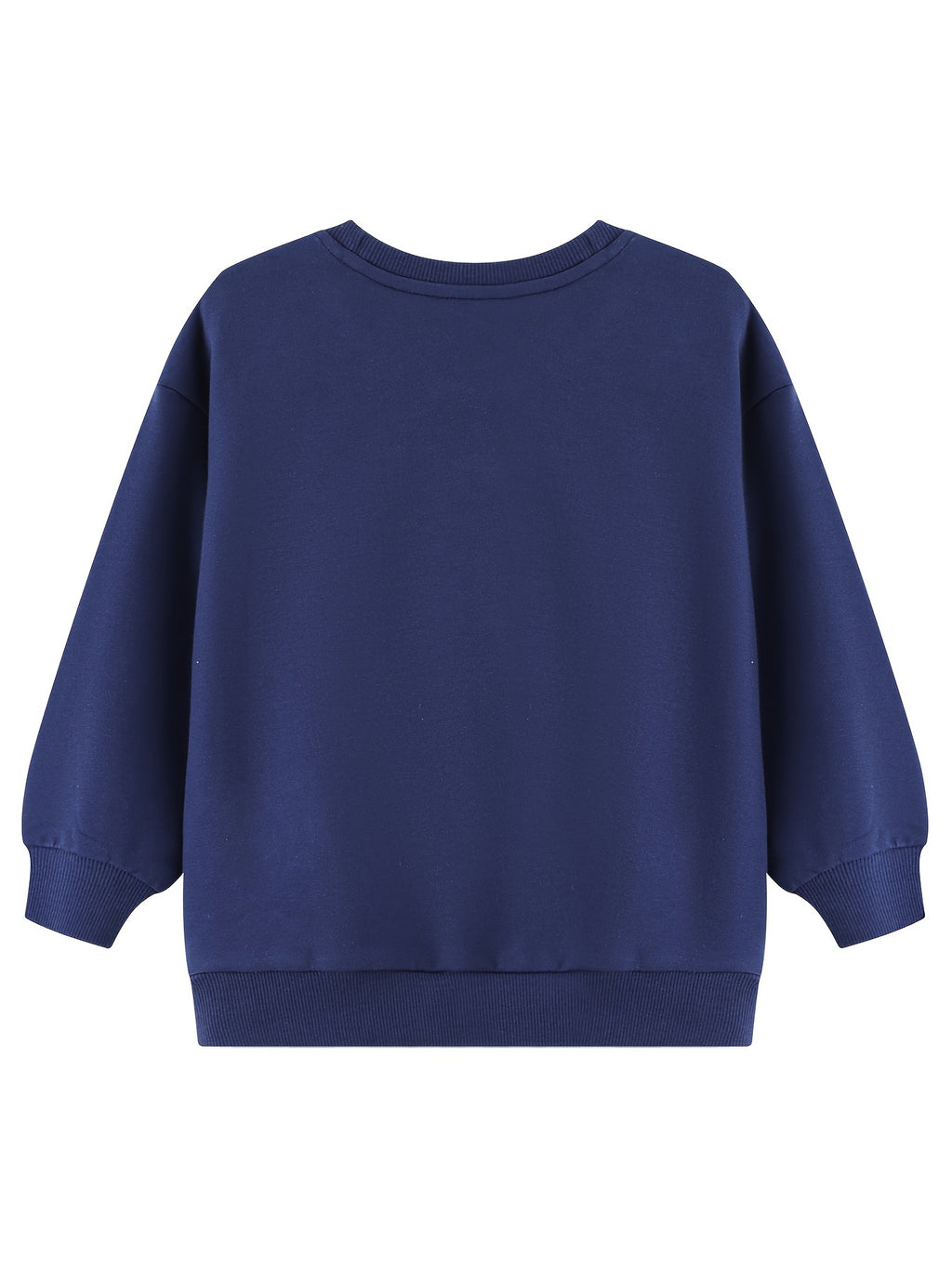 Girls' Autumn Winter Embroidery Rainbow Pattern