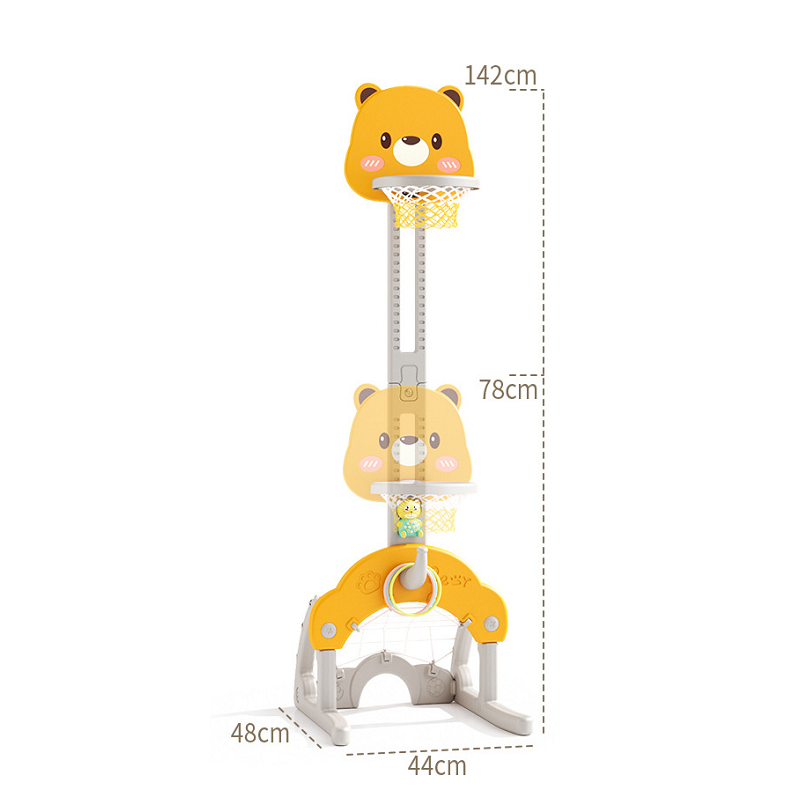 Kids Basketball Hoop Stand Height Adjustable 142CM Water base
