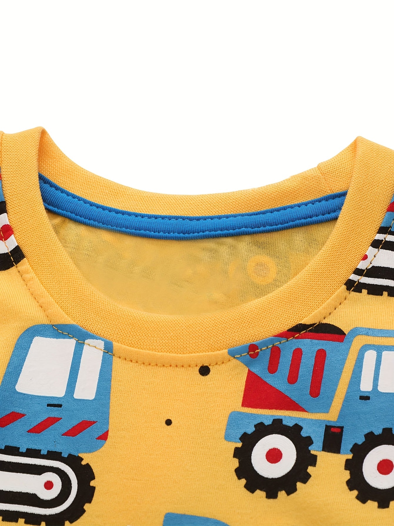 Excavator Short-Sleeve T-Shirt for Boys